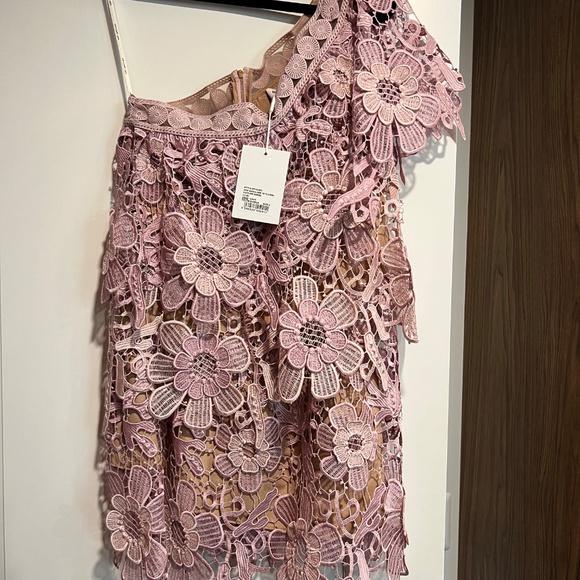 Self-Portrait Lace Mini Dress - Picture 4 of 5